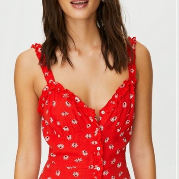 Wilfred Heartthrob Dress in Flame Red - Picture 4 of 8